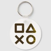 retro colors cute keychain キーホルダー (裏面)