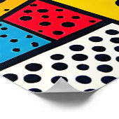 Retro Comic Book POW WOW - Modern Abstract Pop Art ポスター (角)