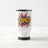 Retro Comic “OMG!” Pop Art Coffee Mug トラベルマグ (中央)