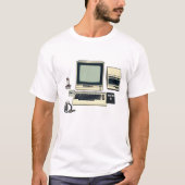 Retro Commodore 64 Computer(Legend) Tシャツ (正面)