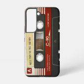 Retro Compact Audio Cassette | DJ Best Gifts Samsung Galaxyケース (裏面)