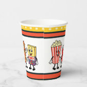 Retro Concession Stand Paper Cups 紙コップ (右)