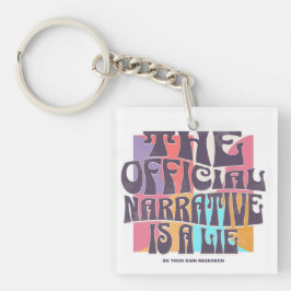 Retro Conspiracy Theory キーホルダー