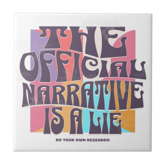 Retro Conspiracy Theory タイル (正面)