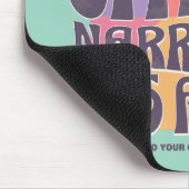 Retro Conspiracy Theory マウスパッド (コーナー)