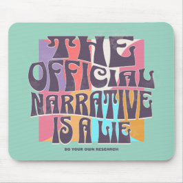 Retro Conspiracy Theory マウスパッド
