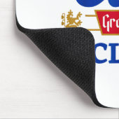 Retro Cool Grandpa Club Family Matching Father's D マウスパッド (コーナー)