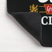 Retro Cool Grandpas Club Family Matching Father's  マウスパッド (コーナー)