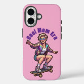 Retro Cool Mom Era Custom Text Phone Case Case-Mate iPhoneケース (裏面)