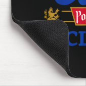 Retro Cool P P Club Family Matching Father's Day F マウスパッド (コーナー)