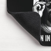 Retro Cool People Are Born In December Christian C マウスパッド (コーナー)