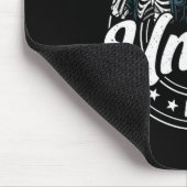 Retro Cool Uncles Club Funny Skeleton New Uncle Me マウスパッド (コーナー)