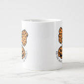 Retro Coquette Pumpkins Spooky Season ジャンボコーヒーマグカップ (正面)