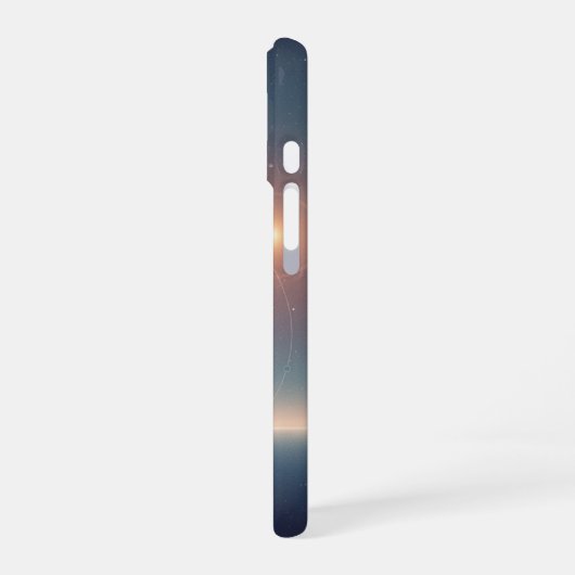 Retro Cosmic Orbit Diagram iPhone 16ケース (左側面)