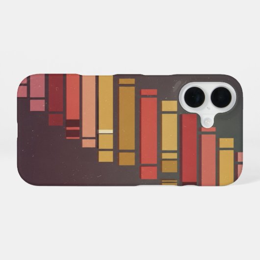 Retro Countdown Bars iPhone 16ケース (裏面横)