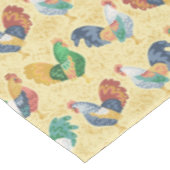 Retro Country Rooster テーブルクロス (アングル)