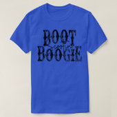 Retro Cowboy Boot Scooting Boogie Western Country Tシャツ (デザイン正面)