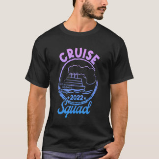 Retro Cruise Squad 2022  Matching For Family & Fri Tシャツ