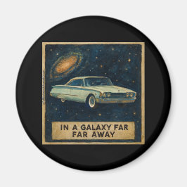 Retro Cruiser in Deep Space  マグネット