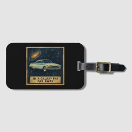 Retro Cruiser in Deep Space  ラゲッジタグ