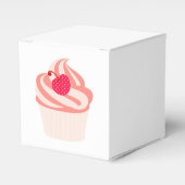 Retro Cupcakes フェイバーボックス (正面サイド)