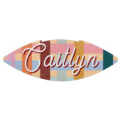 Retro CUSTOM Name Woven Roller Stripes アメリカンフットボール (パネル)