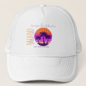 Retro Custom Vacation Hat キャップ (正面)