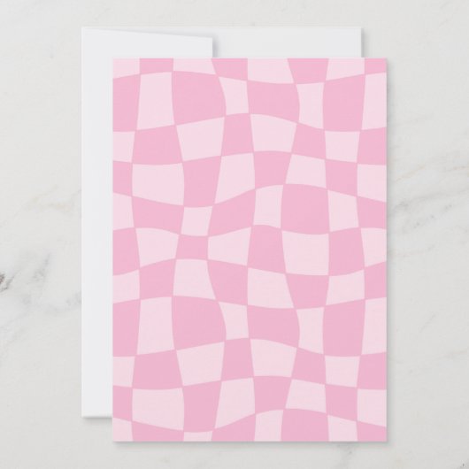 Retro Cute Ghost Spooky Halloween Invitation 招待状 (裏面)