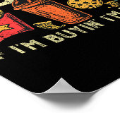 Retro Dad Tax If I'm Buyin' I'm Tryin' Funny Fathe ポスター (角)