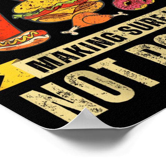 Retro Dad Tax Making Sure It's Not Ison Funny Fath ポスター (角)