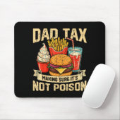 Retro Dad Tax Making Sure It's Not Ison Funny Fath マウスパッド (マウス)