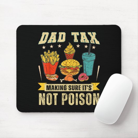 Retro Dad Tax Making Sure It's Not Ison Funny Fath マウスパッド (マウス)