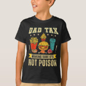 Retro Dad Tax Making Sure It's Not Ison Funny Fath Tシャツ (正面)