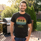 Retro DAD The Original Limited Edition Custom Name Tシャツ