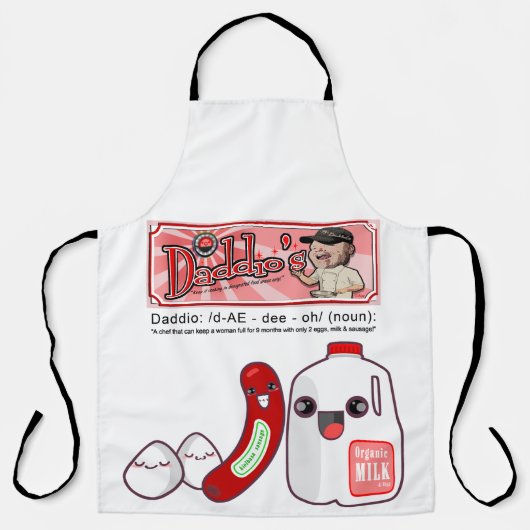 Retro Daddio Apron エプロン (正面)