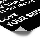 Retro Dear Brother I Tried To Find The  ポスター (角)