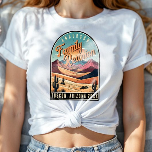 Retro Desert Family Reunion ID1134 Tシャツ