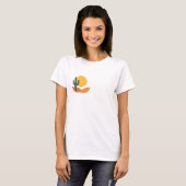 Retro Desert with Cactus Tシャツ (正面フル)