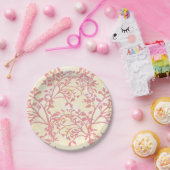 Retro dessert plate with piped frosting details ペーパープレート (パーティー)