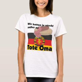 Retro Deutschland DDR Tote Oma Ostalgie Tシャツ