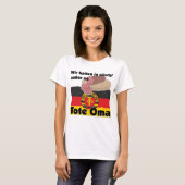 Retro Deutschland DDR Tote Oma Ostalgie Tシャツ (正面フル)