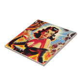 Retro Devilish Pinup タイル (側面)