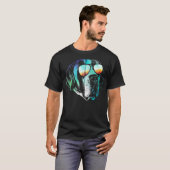 Retro Disco Dog St Tシャツ (正面フル)
