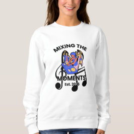 Retro DJ Music Mix T-Shirt スウェットシャツ