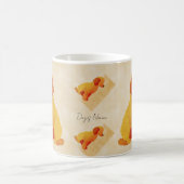 Retro Dog Mug – Cozy Pet Lover Coffee Cup – Custom コーヒーマグカップ (中央)