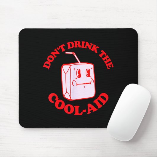 Retro Don't Drink The Cool-aid マウスパッド (マウス)