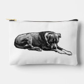 Retro Dot Zip Pouch アクセサリーポーチ (正面)