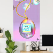 Retro Dream Pet ポスター (ホームオフィス)