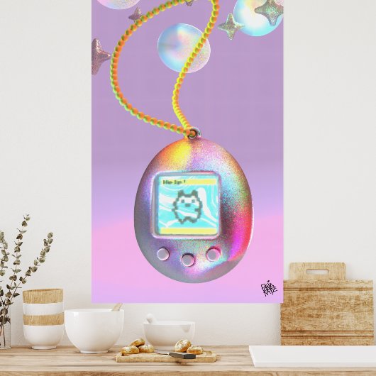 Retro Dream Pet ポスター (キッチン)