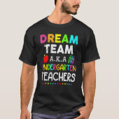 Retro Dream Team Aka Kindergarten Teachers Back To Tシャツ (正面)
